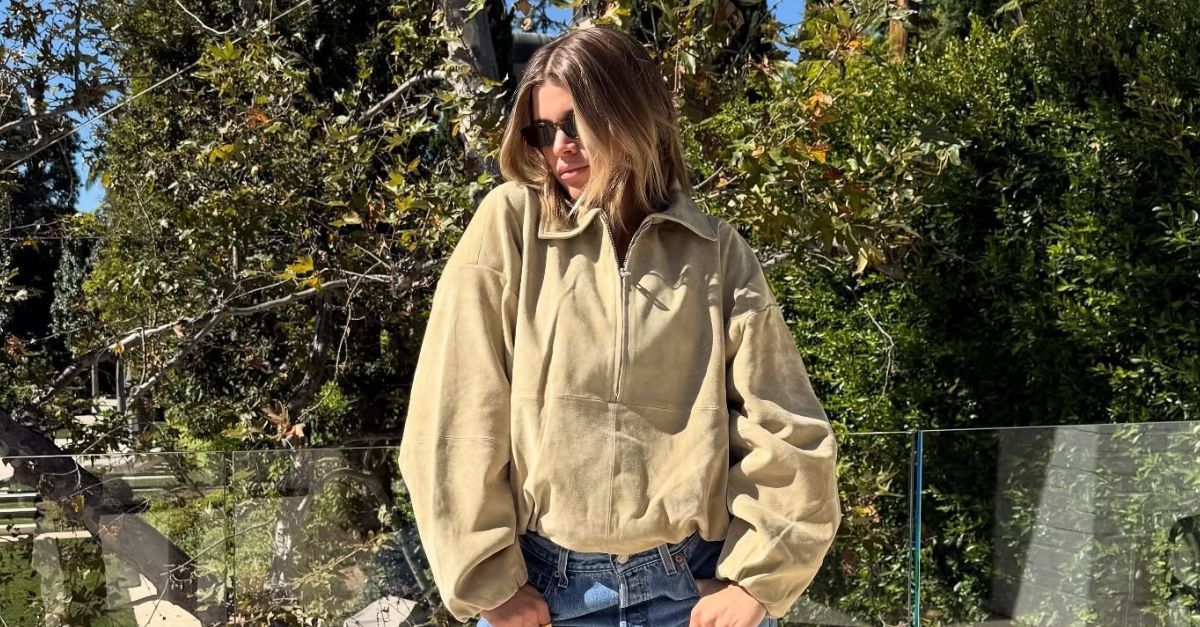 Sofia Richie’s Beige Satin Heels Made Her Denim Outfit Feel 10x Classier