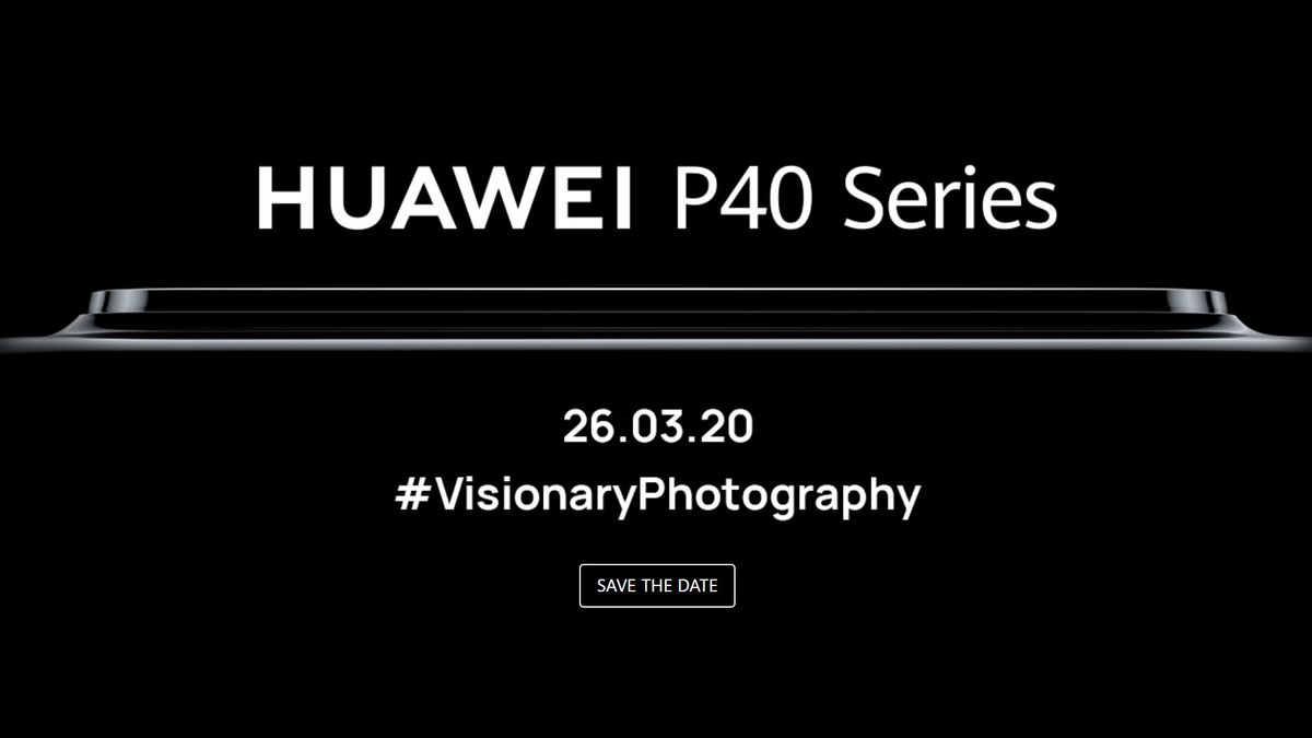 Huawei P40 launch teaser