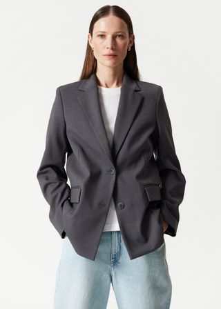 Einreihiger Blazer