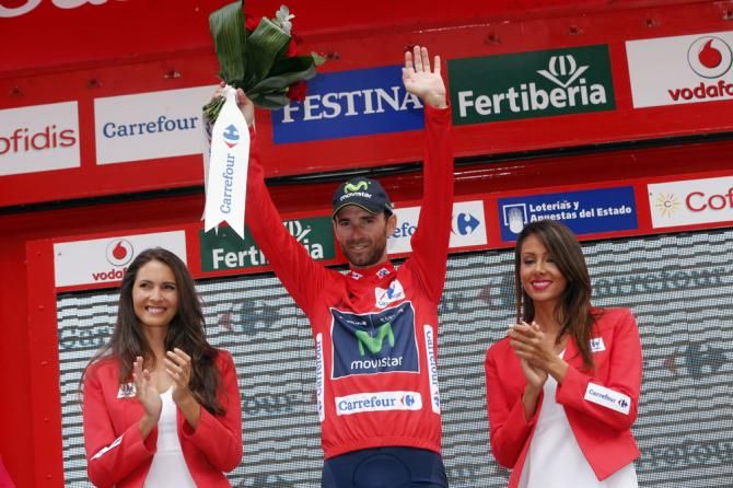 Alejandro Valverde (Movistar) keeps his race lead after stage 8