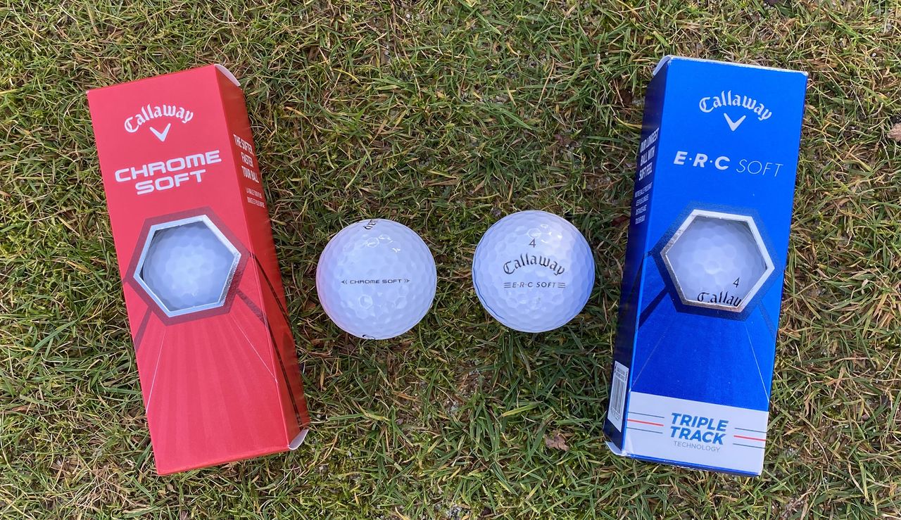 Callaway Chrome Soft vs Callaway ERC Soft Golf Balls