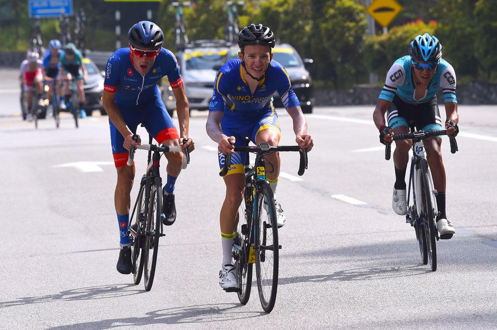The leading riders take on Genting Highlands at the Tour de Langkawi