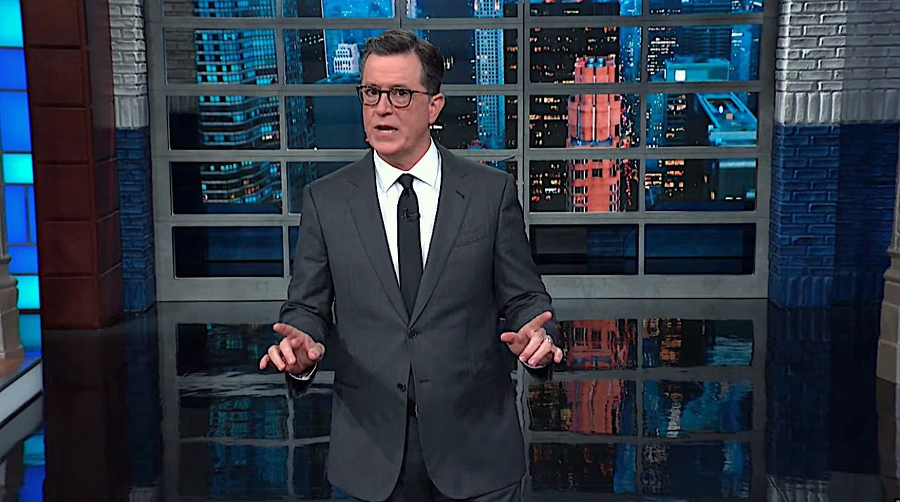 Stephen Colbert on Trump and Iran