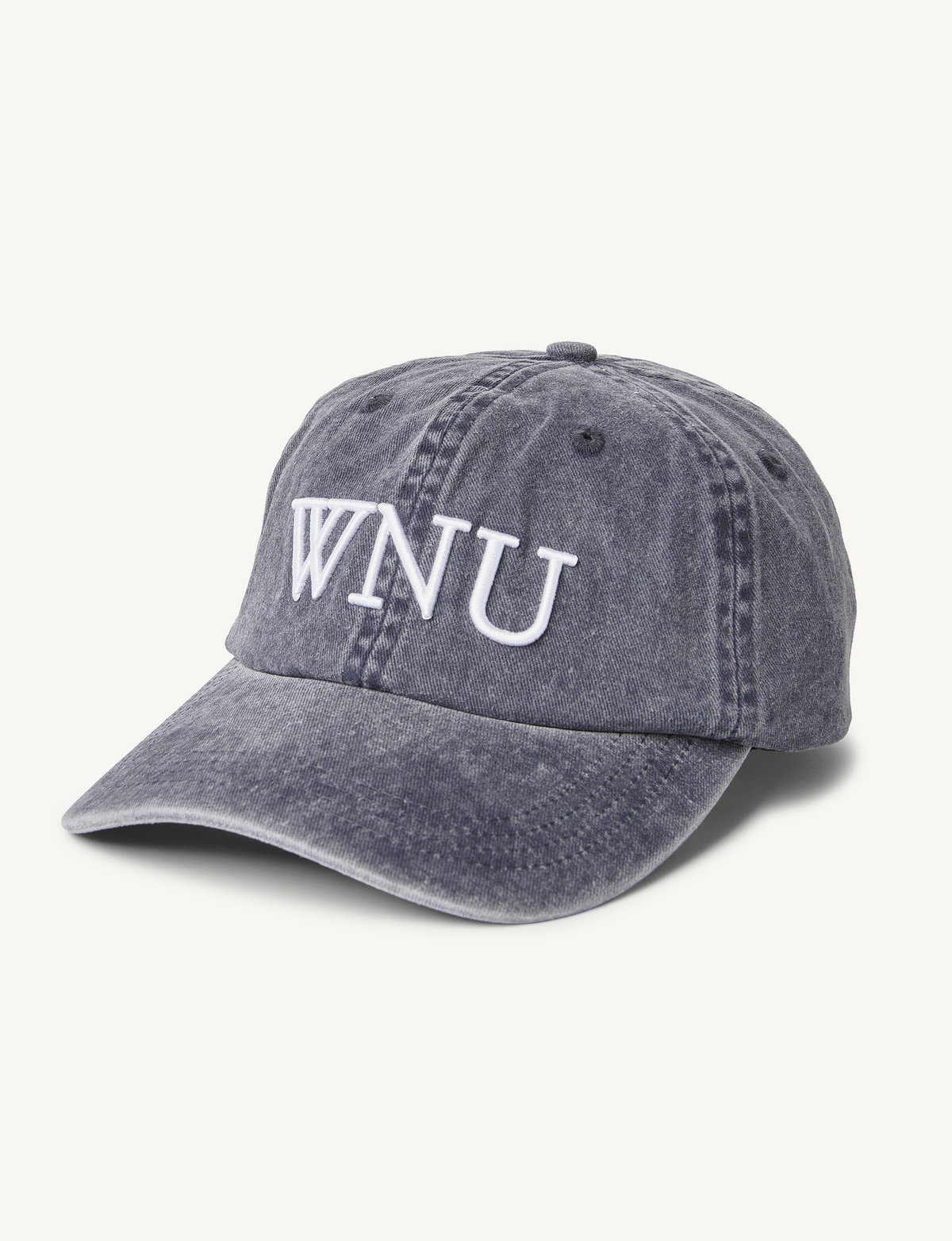 The Cap: Cotton, Washed Navy Blue