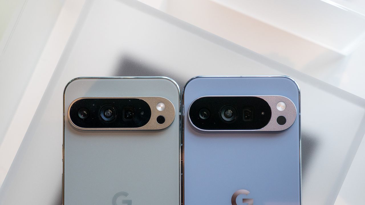 Comparing the designs of the Google Pixel 9 Pro XL to the U.S. model of the Google Pixel 10 Pro XL