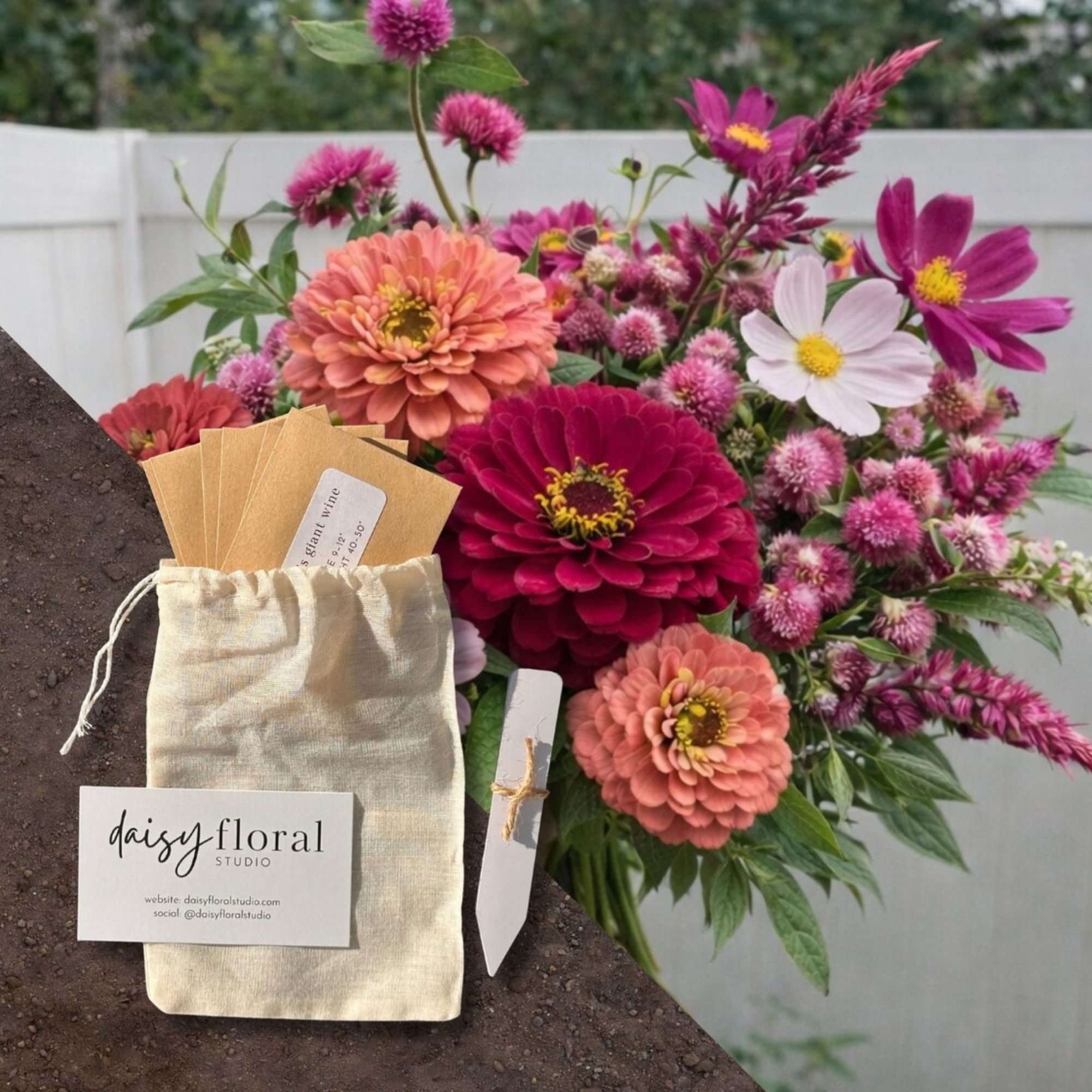 Cut Flower Garden Seed Kit for Beginner Growers