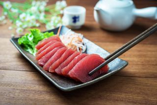 Tuna sashimi