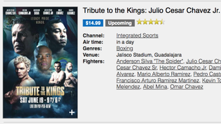 Chavez Jr vs Silva live stream: how to watch Tribute to the Kings PPV on Fite TV