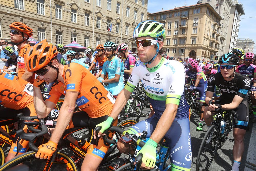 Former pink jersey wearer Michael Matthews