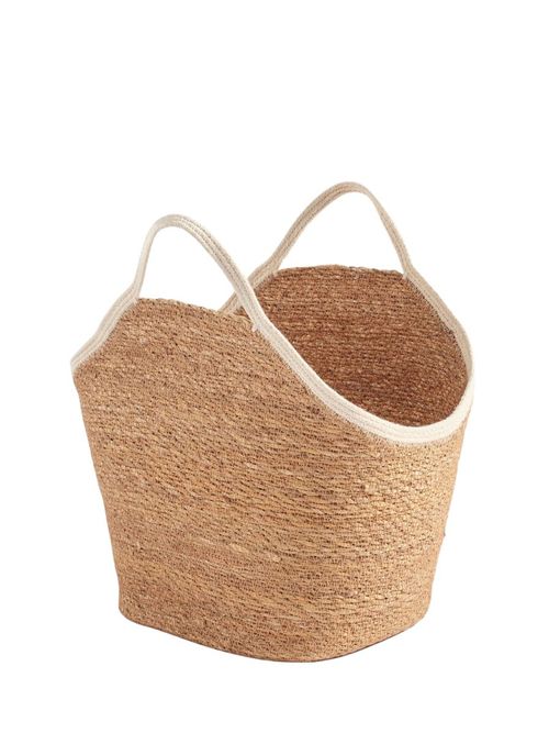 Neutral Seagrass Single Storage Baskets