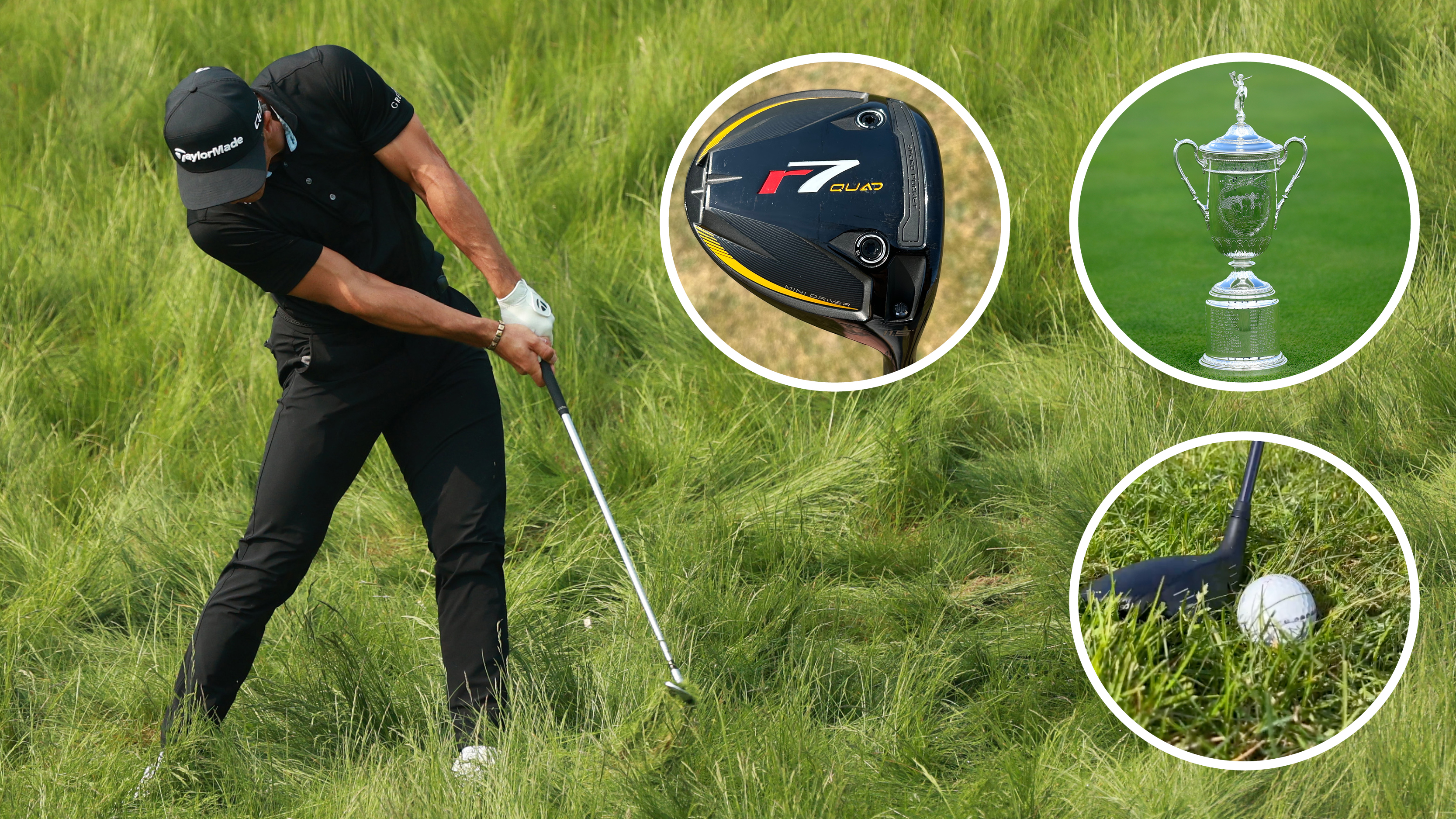 Photo of equipment changes at the US Open