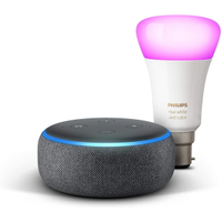 Amazon Echo Dot + Philips Hue smart bulb: £69.80