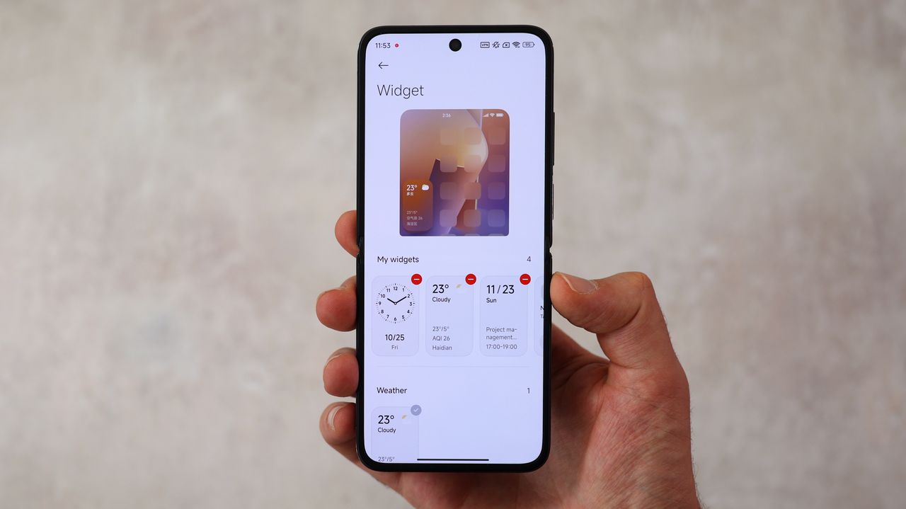 A photo of the Xiaomi Mix Flip