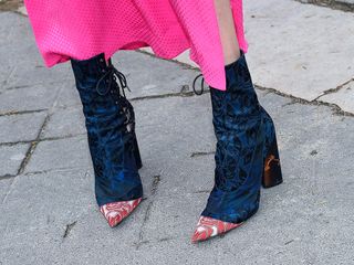 Dior Boots At Couture Fashion Week