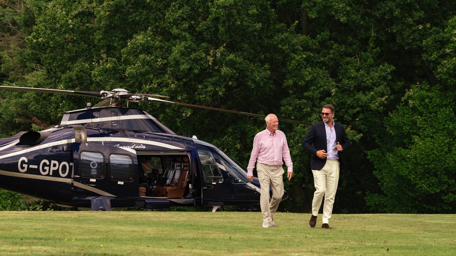 Barry Hearn and Eddie Hearn in Netflix&#039;s Matchroom: The Greatest Showmen