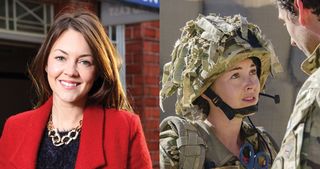 Lacey Turner has some pretty heavy storylines as Stacey Slater in EastEnders. In fact, fighting in Afganistan in Our Girl is a piece of cake compared to haggling on the market...