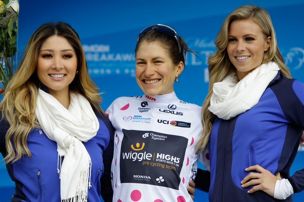 KOM leader Mara Abbott (Wiggle High5)