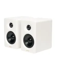 Edifier Edifier M60 Multimedia Speaker Bluetooth 5.3, 66w Rms, Hi-Res Audio & Hi-Res Wireless Audio, Ldac,3" Mid Bass & 1" Tweeter, Usb-C & Aux Inputs, Compact Desktop Speaker - White