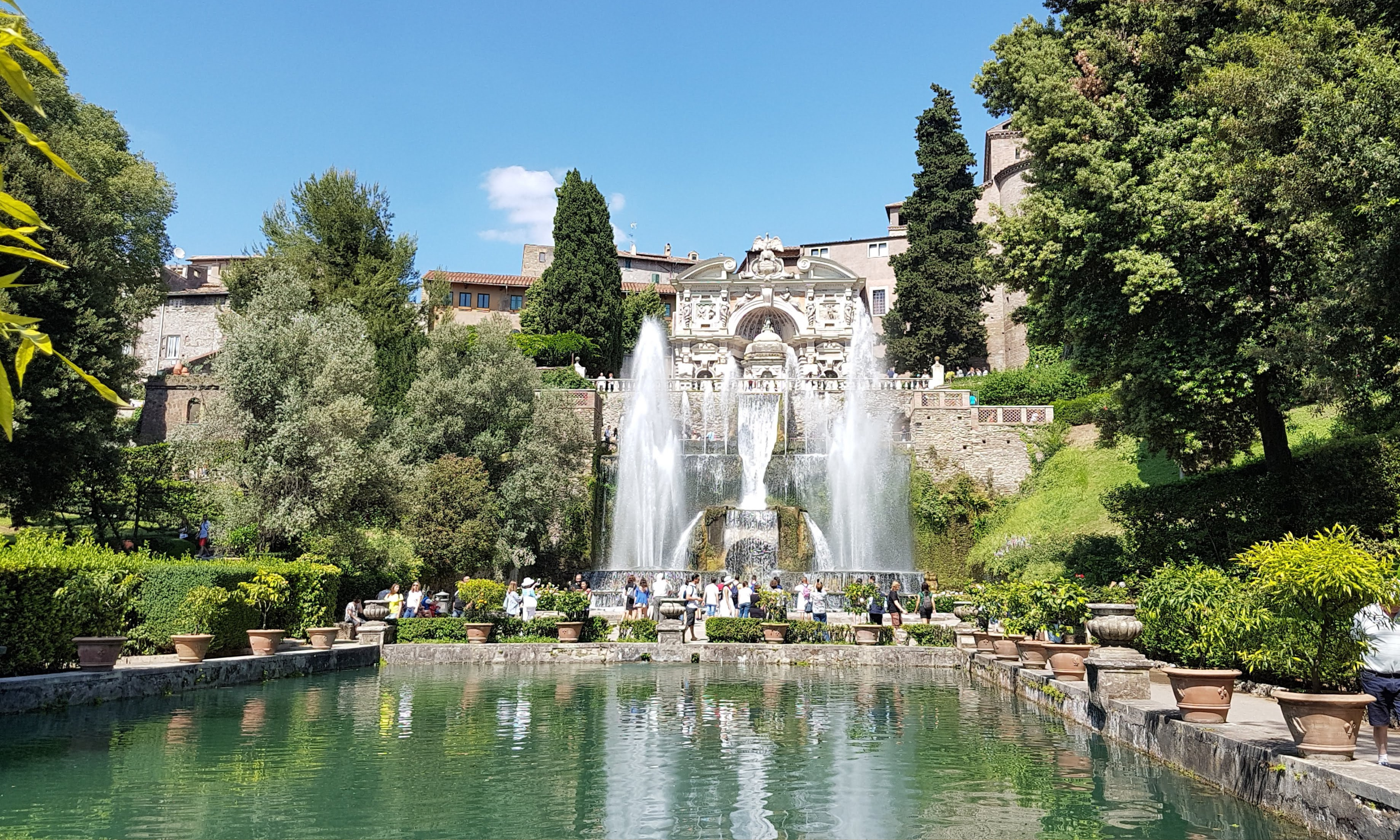 Neptune Fountain at The Villa d'Este
