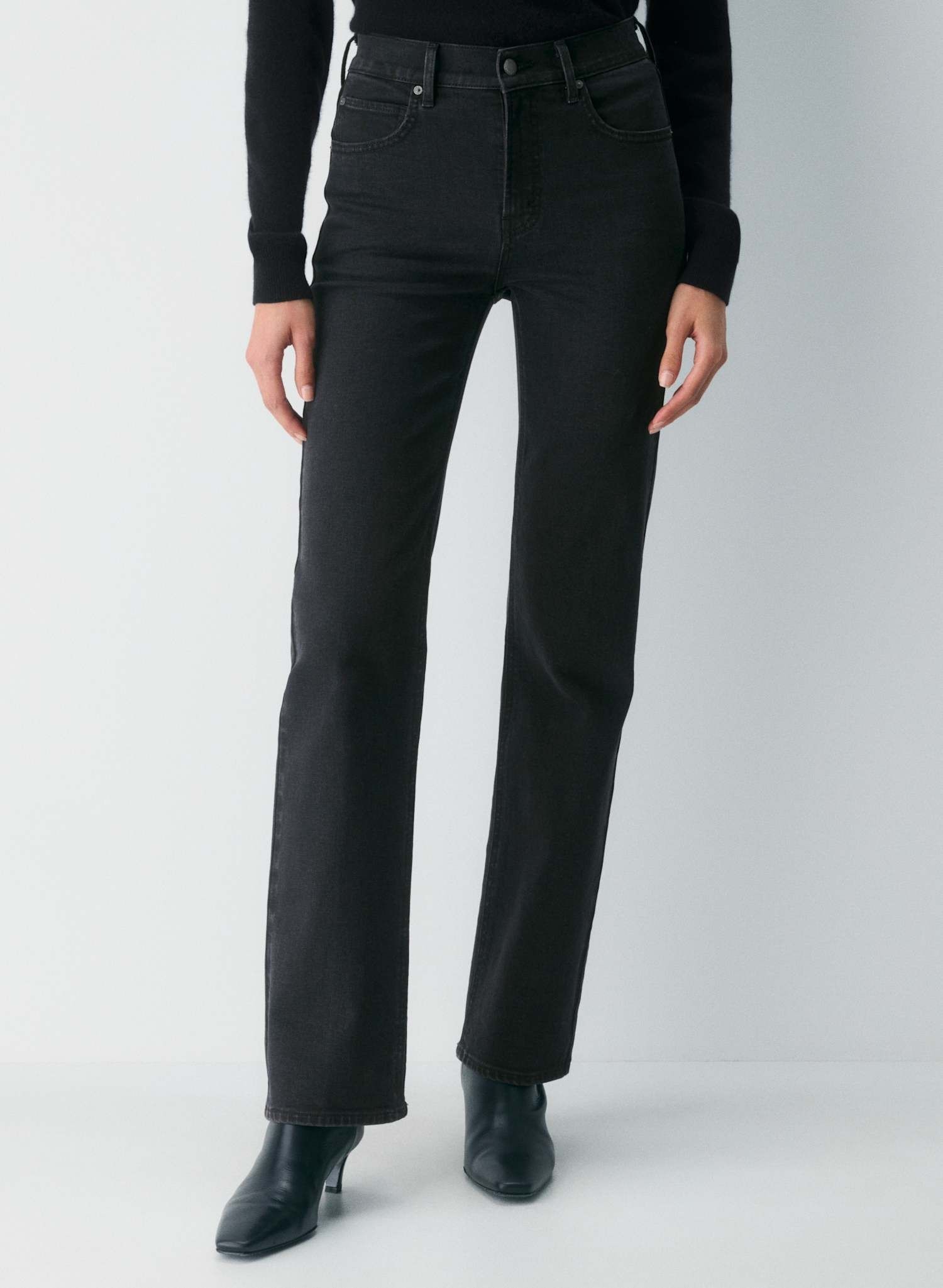 aritzia, The &lsquo;90s Snatched Mid-rise Straight Jeans