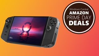 Amazon Prime Day deal banner for the Lenovo Legion Go