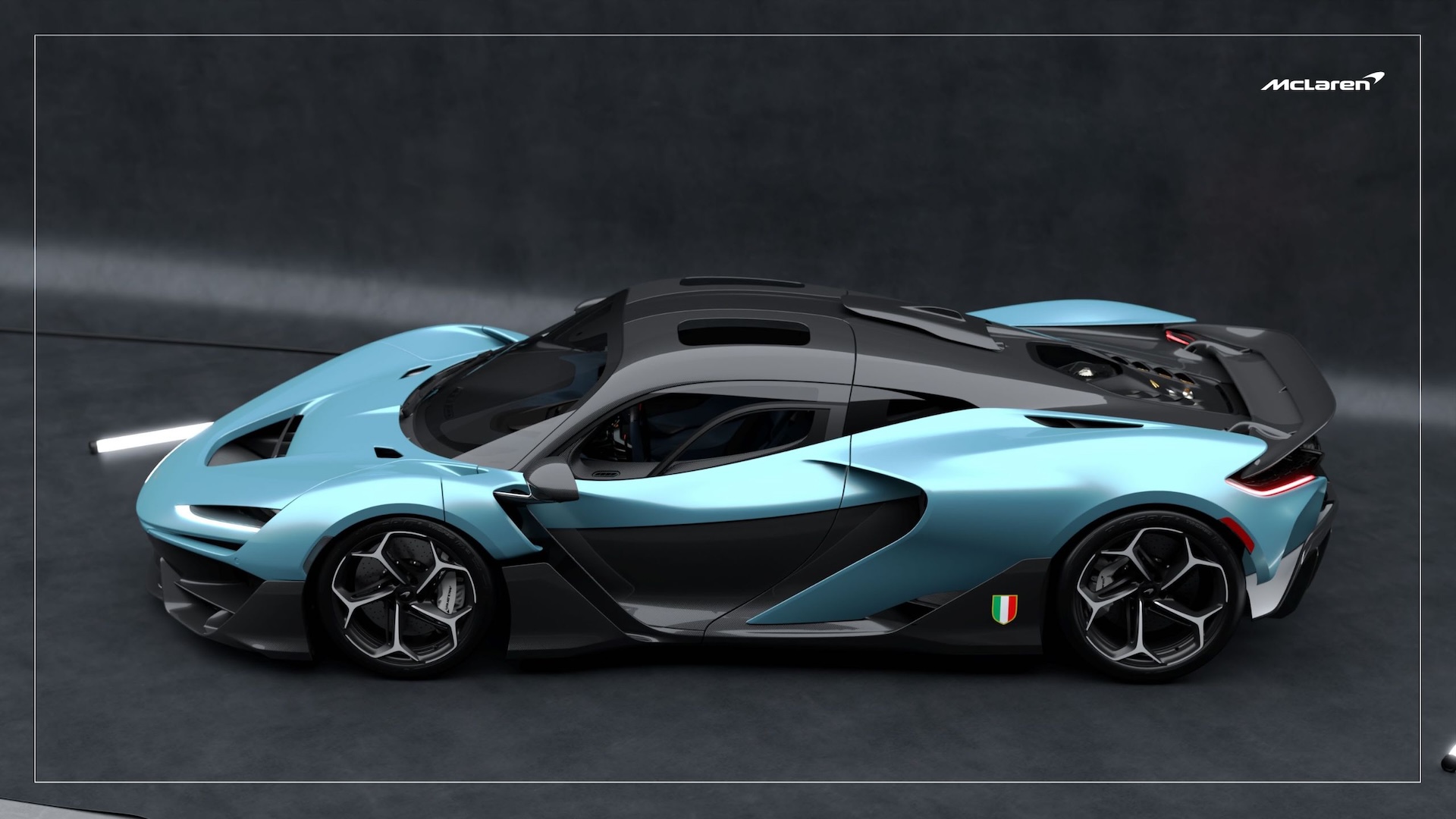 A bespoke McLaren supercar design