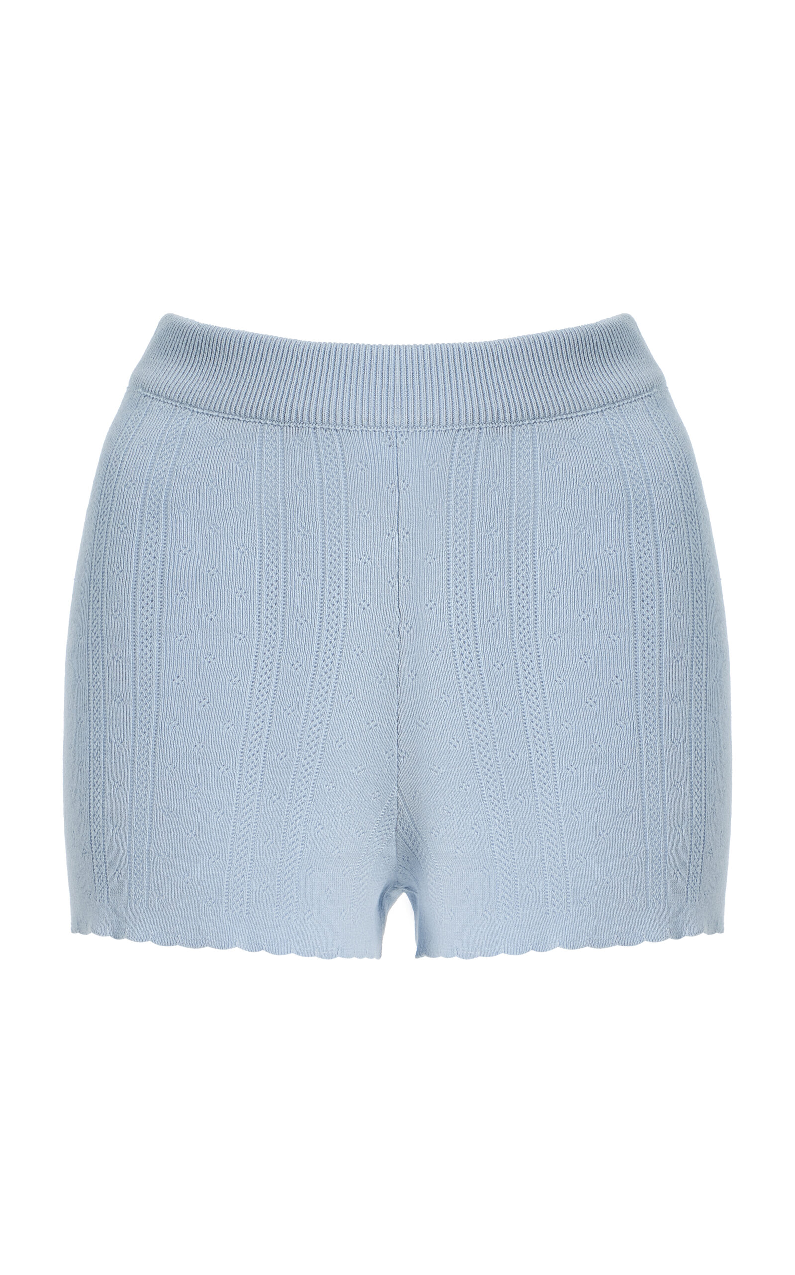 Mina Cotton Pointelle Shorts