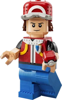 LEGO Up-Scaled Red Minifigure
