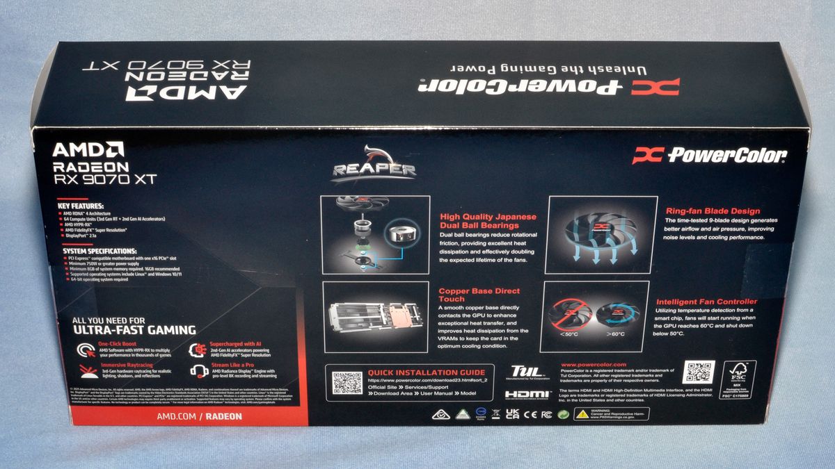 AMD Radeon RX 9070 XT and RX 9070 review photos