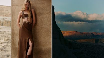 Travel Issue SS26 cover shoot Colin Jones in Utah by Geordie Wood