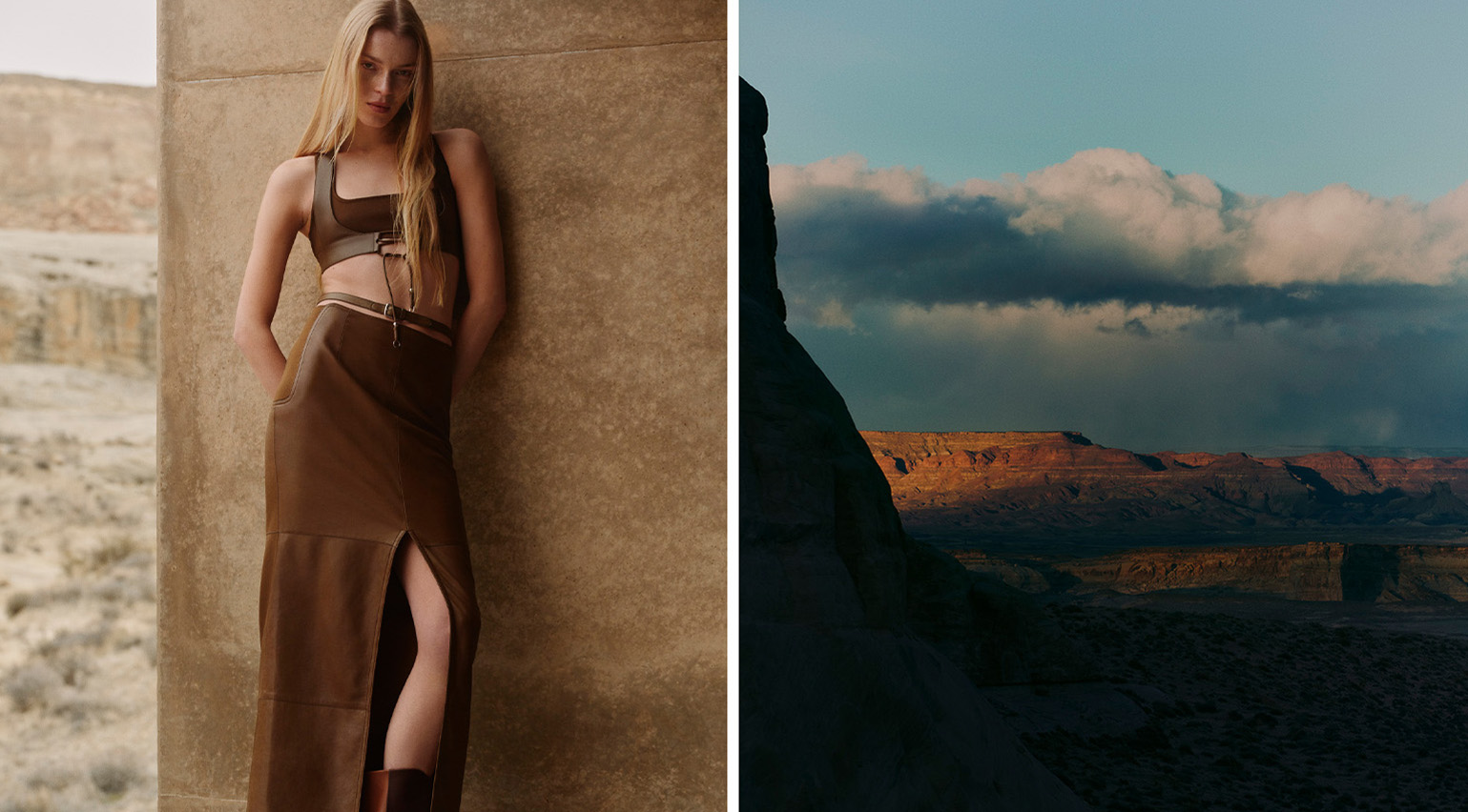 Travel Issue SS26 cover shoot Colin Jones in Utah by Geordie Wood