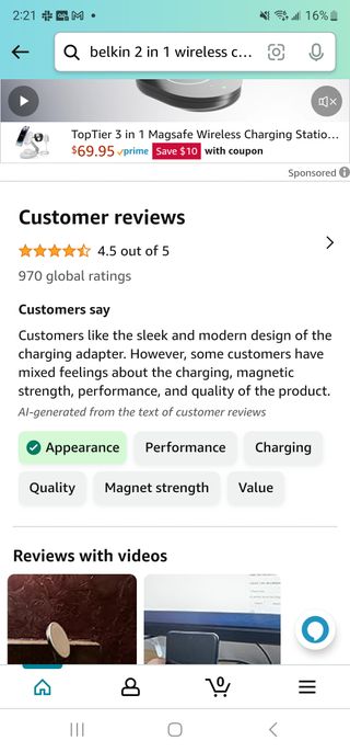 Amazon AI review summarizer