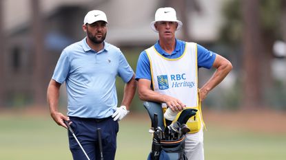 Scottie Scheffler and Ted Scott