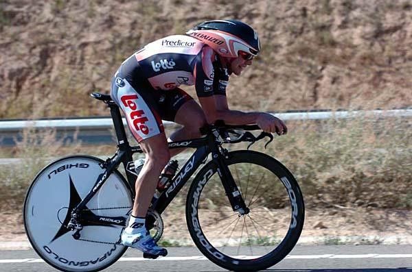 Evans did not have his best day and could not ride for victory.