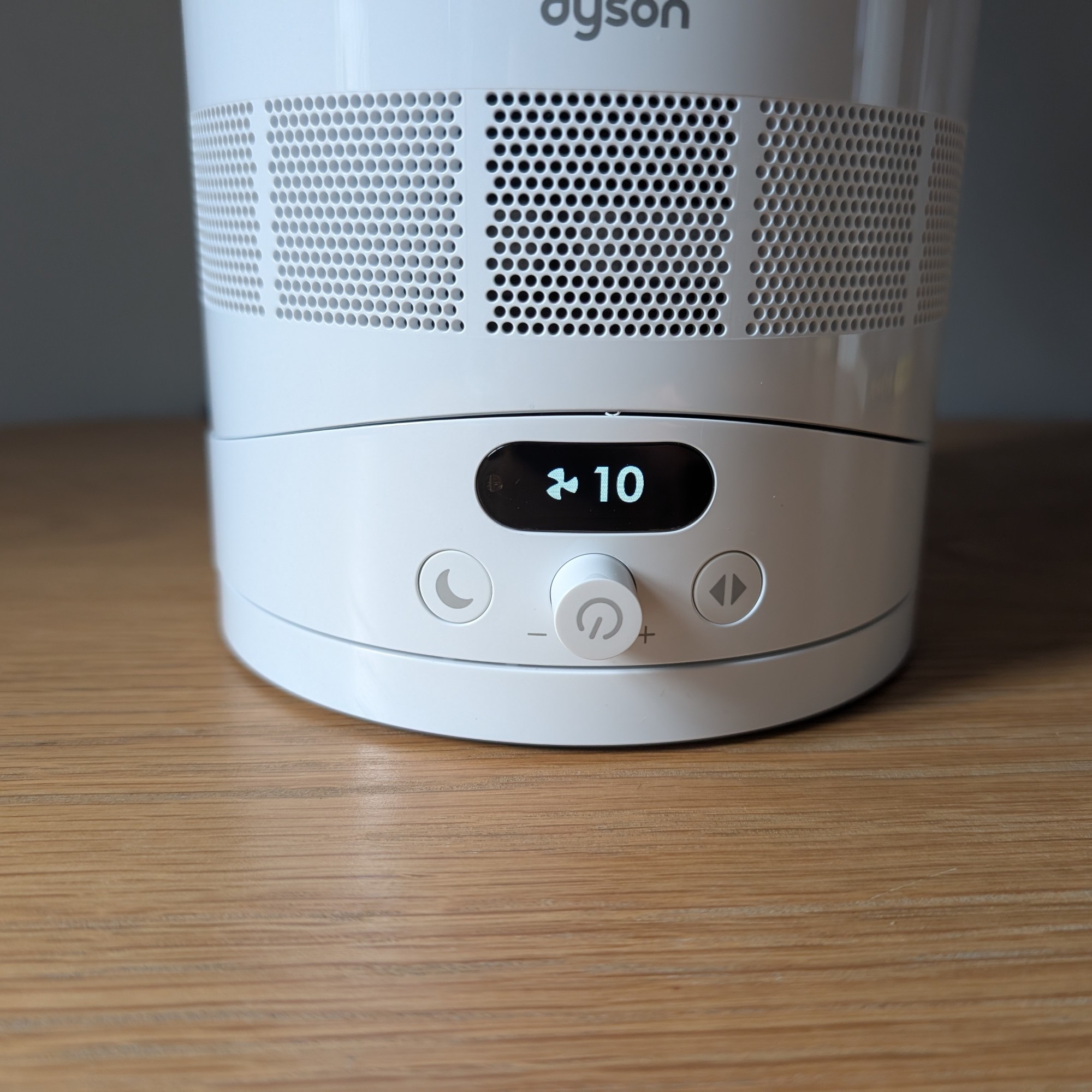 Dyson Cool CF1 fan during home testing