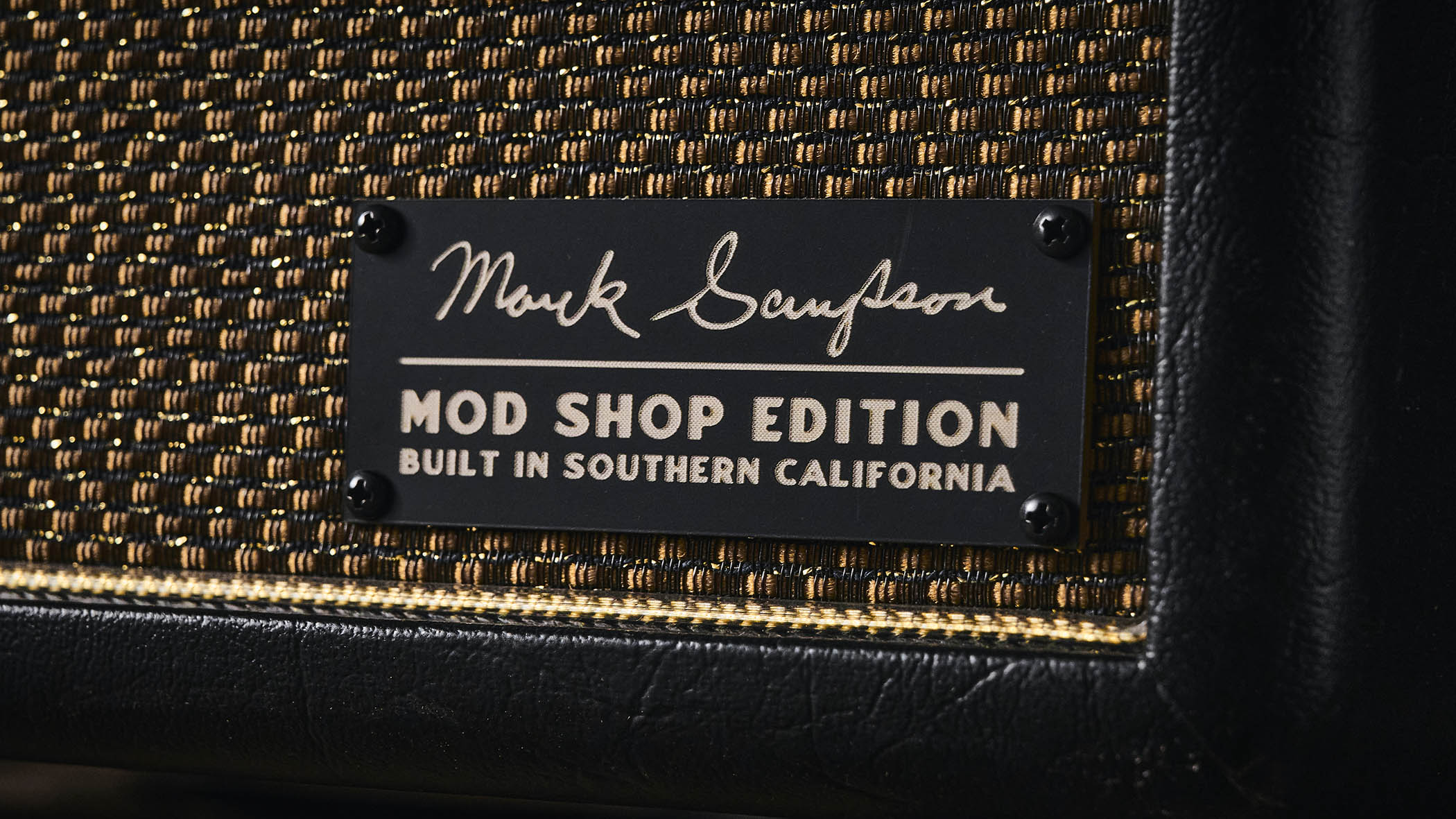 The Bad Cat Mod Shop Black Cat combo, shot in closeup.