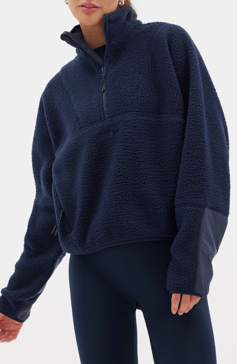 Pieper Water Repellent Recycled Polyester Fleece Quarter Zip Top