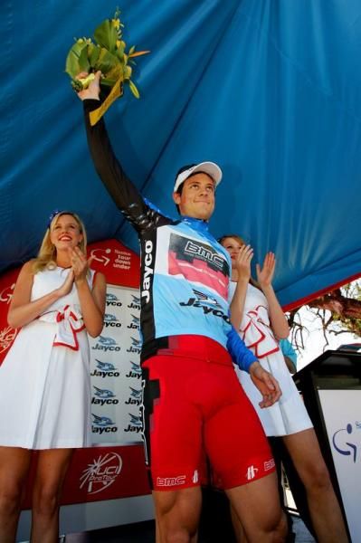 Martin Kohler (BMC) is the leader of the Young Rider Classification.