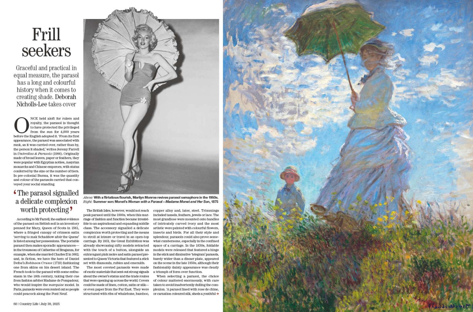 Magazine spreads 30 July 2025