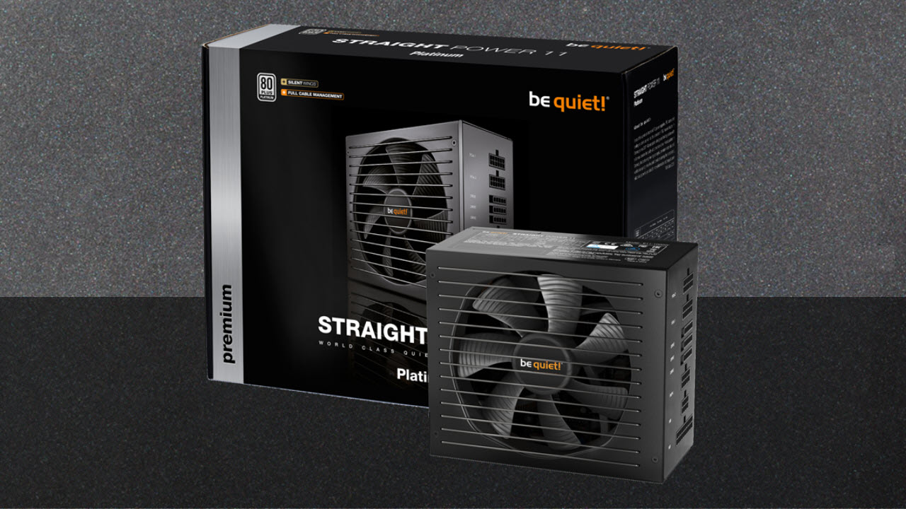 be quiet! Straight Power 11 650W 80+ Platinum - Fully modular