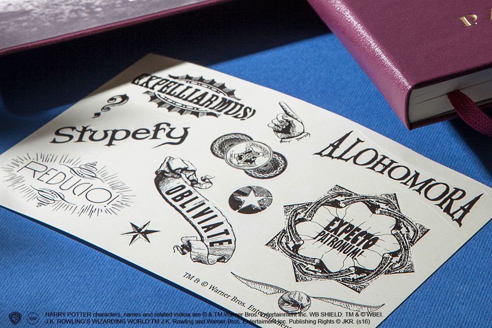 Each book comes with stickers waiting to be used