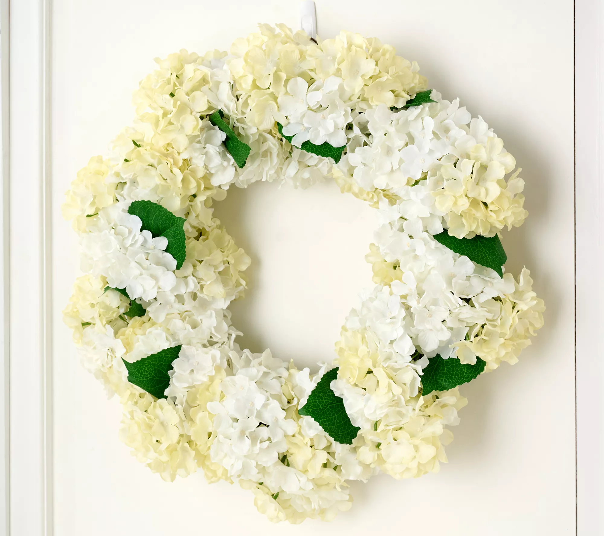 Martha Stewart 26" Indoor/outdoor Faux Hydrangea Wreath