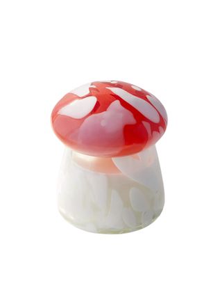 Mushroom Glass Scented Candle