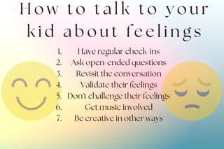 How to talk to your kid about feelings