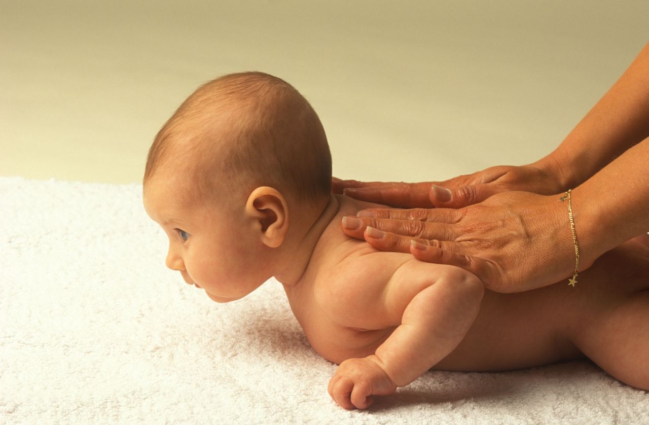 Hooray for baby massages!