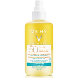 the best sun cream: Vichy solar protective water SPF50