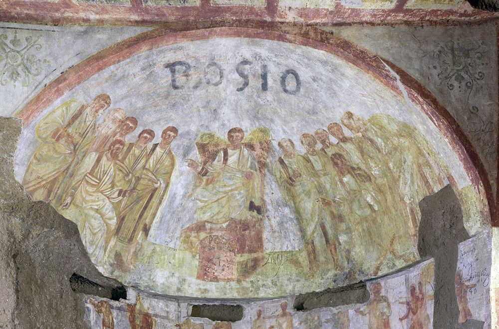 Oldest Known Painting Of Jesus