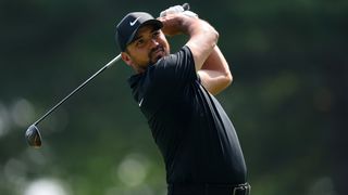 Jason Day takes a shot at the BMW Championship