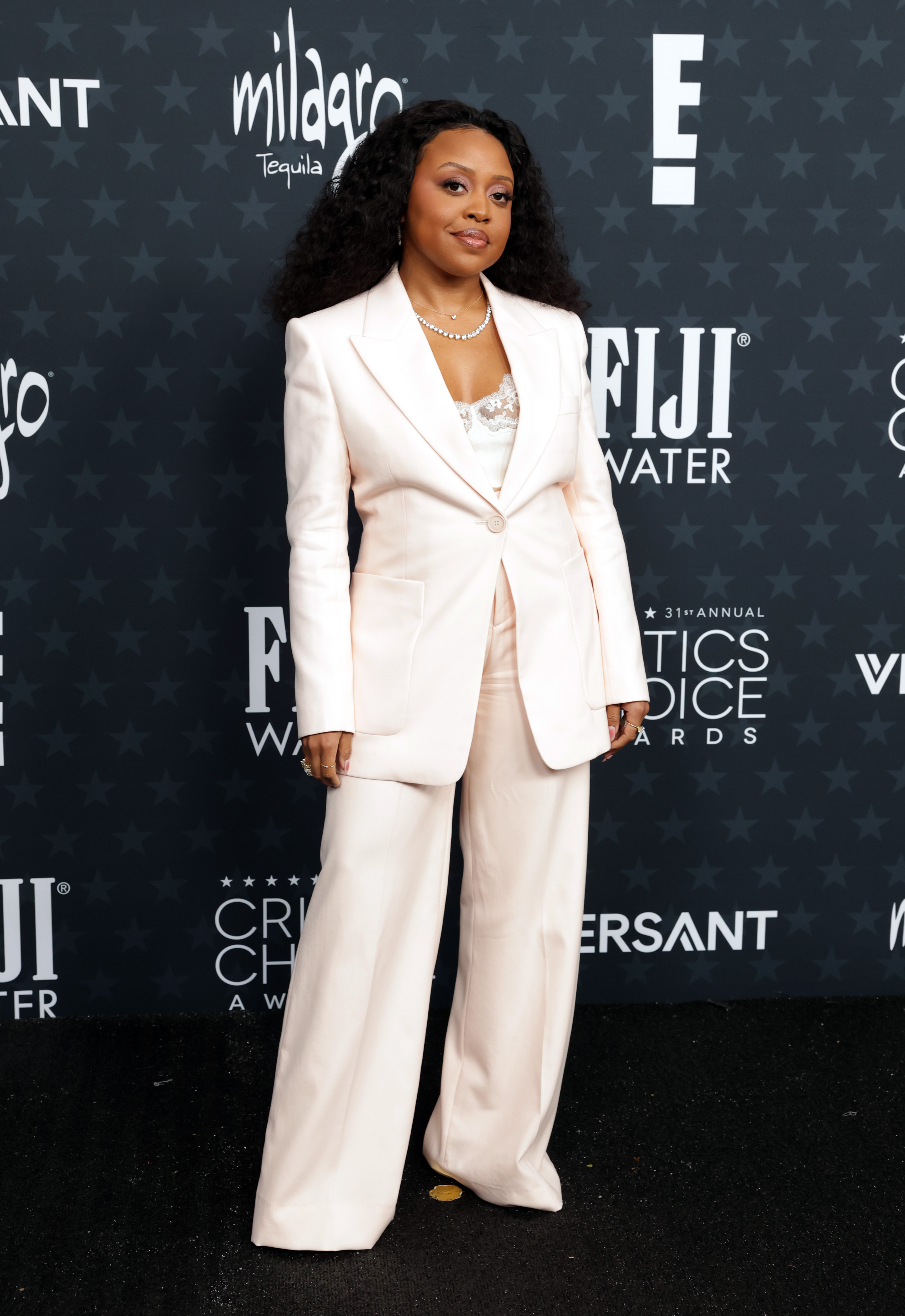 Quinta Brunson at the 2026 Critics Choice Awards