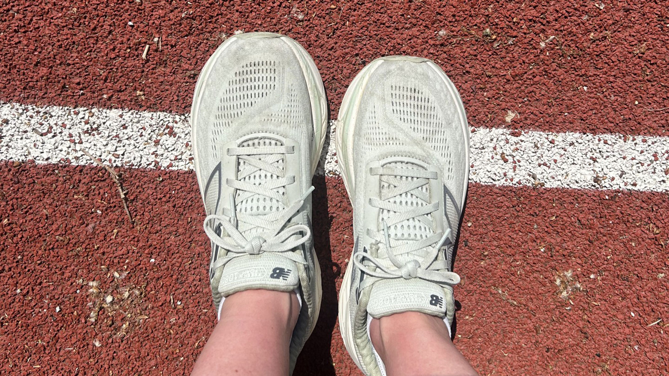 New Balance 1080 v14 running shoes, a view from above